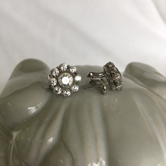 Authentic Judith Ripka Sterling Silver Earrings - Picture 6 of 7